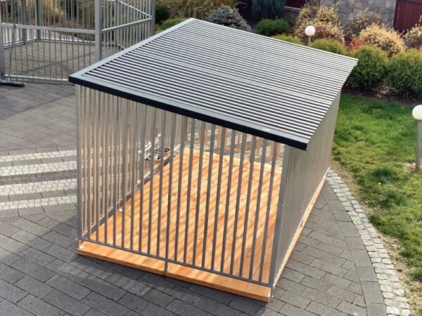 Развъдник за кучета 3x2 м – поцинкована конструкция - Image 5